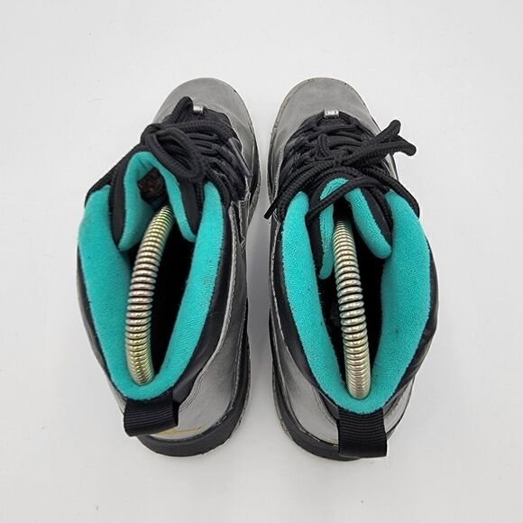 Nike Air Jordan X Size 7Y Silver  Lady Liberty Sneaker 705179-045 Womens sz 8.5 - Picture 5 of 9